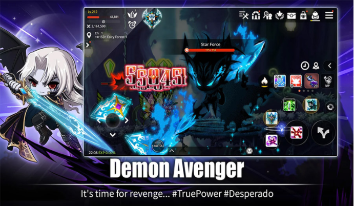 Exploring The Demon Avenger Class In MapleStoryM As A Returning Player