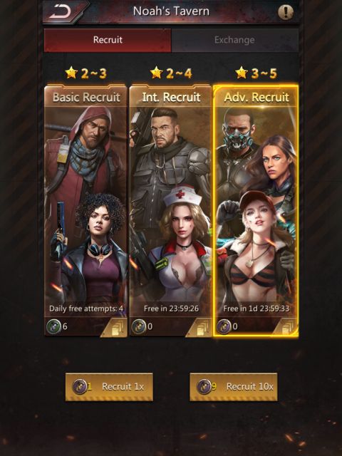 Get free heroes and shards at Noah's Tavern